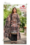 Zarina Vol 1 By Ganeshji Soft Cotton Self Embroidery Online Dress Material Wholesale
